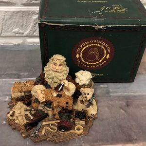 SANTA'S HOBBY BOYD'S COLLECTION SANTA & FRIENDS 1995 ISSUED and RETIRED